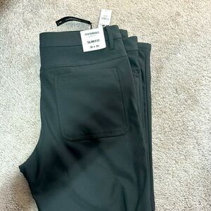 Slim performance pants